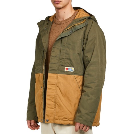VARDAG LITE PADDED JACKET M LAUREL GREEN - BUCKWHEAT BROWN