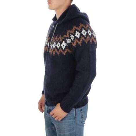 ELEVENTY | Men's Cashmere and Alpaca Full-zip Sweater