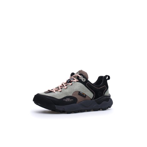 BACK COUNTRY MAN HKDELIC. SUEDE/TECHNICAL FABRIC BLACK-MILITARY