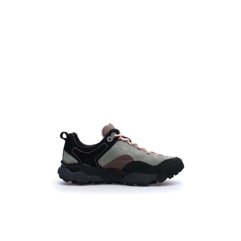 BACK COUNTRY MAN HKDELIC. SUEDE/TECHNICAL FABRIC BLACK-MILITARY