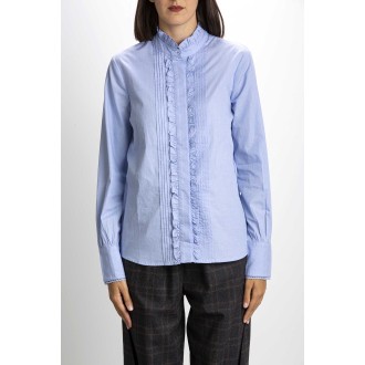SHIRT WITH ROUCHES