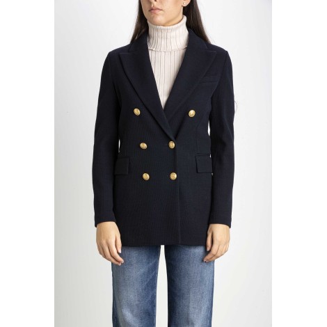 WOOL DOUBLE-BREASTED JACKET