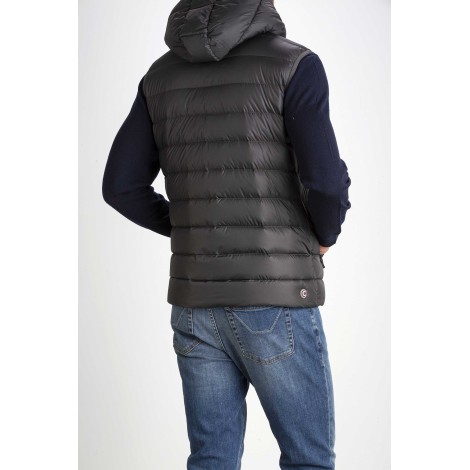 FEATHER JACKET WITH DETACHABLE CAP