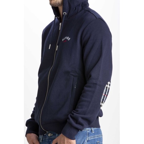 HOOD ZIP SHIRT FABRIC COTTON FL