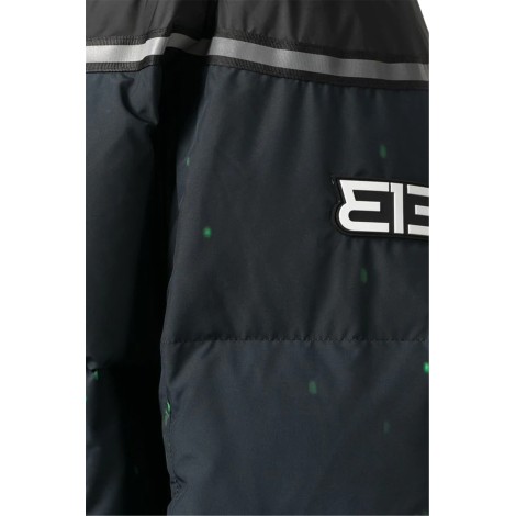 MEDIUM-WEIGHT PUFFER JKT GREEN FLAMES