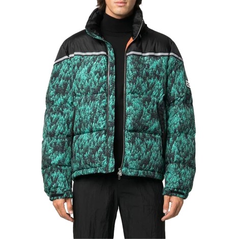 MEDIUM-WEIGHT PUFFER JKT PINE FOREST
