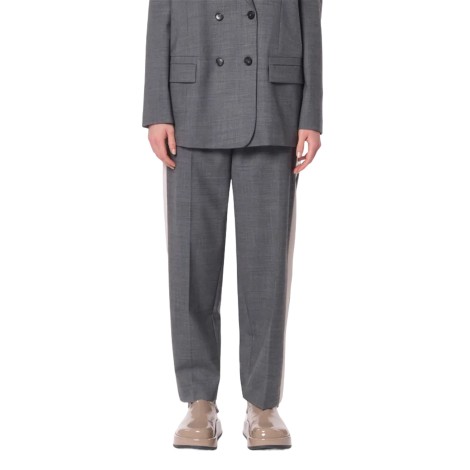 Tela9 Pantaloni Eleganti Donna Grigio