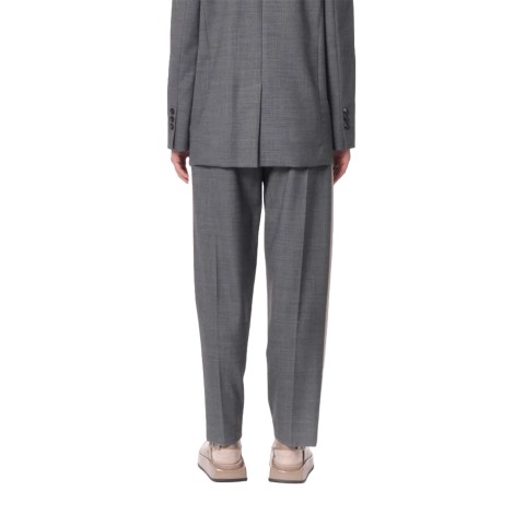 Tela9 Pantaloni Eleganti Donna Grigio