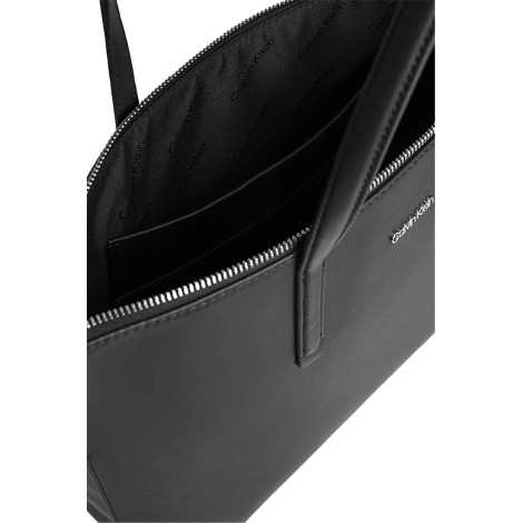 Calvin Klein Borse A Spalla A Secchiello Unisex Black