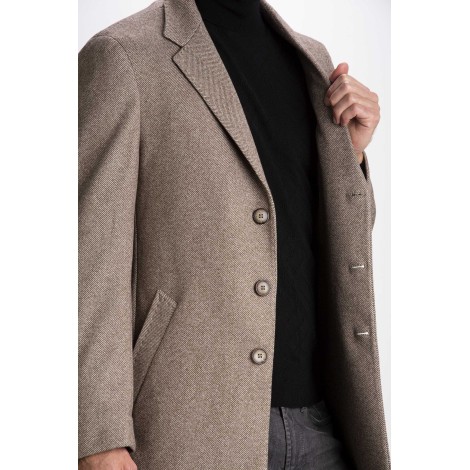 COAT MONOCHEST WOOL