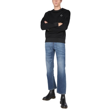 ma.strum sweatshirt with embroidered logo