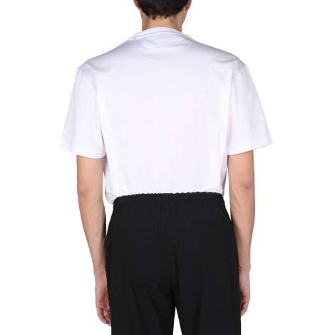 z zegna rubber logo print t-shirt