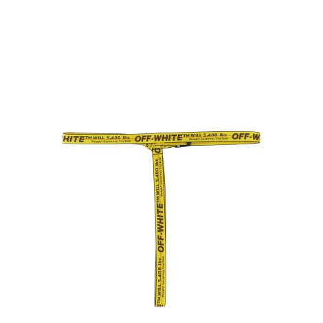 off-white industrial belt