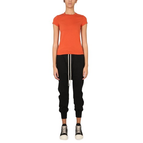 rick owens cropped level t-shirt