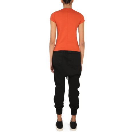 rick owens cropped level t-shirt