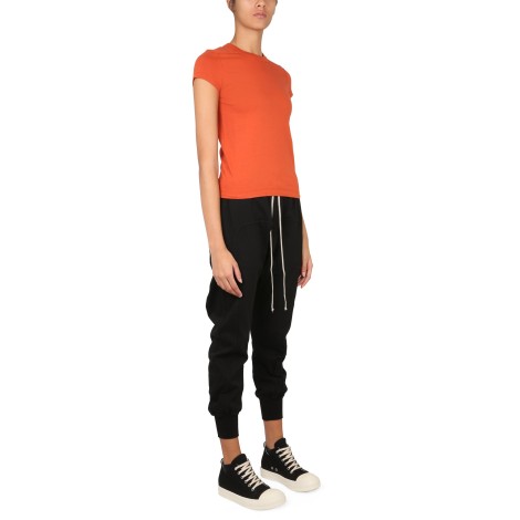 rick owens cropped level t-shirt