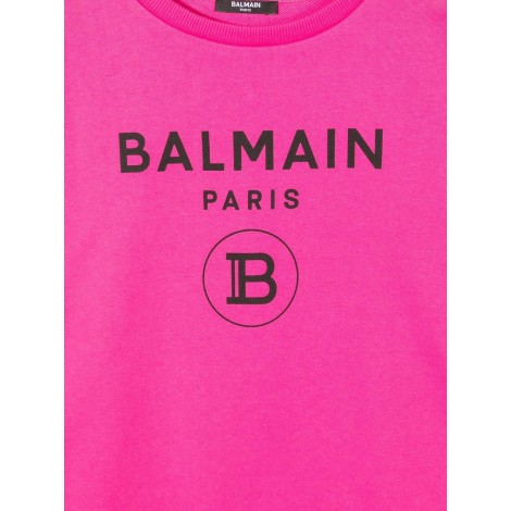balmain logo sweatshirt