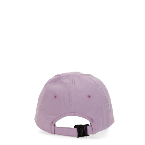 off-white baseball hat with logo