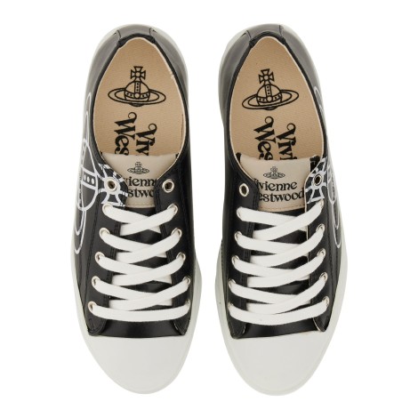 vivienne westwood low sneaker with orb logo