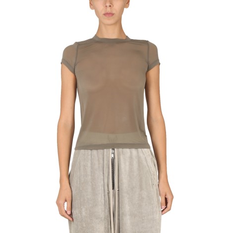 rick owens cropped t-shirt