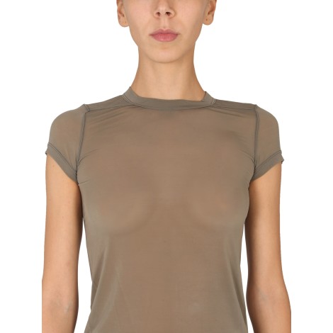 rick owens cropped t-shirt