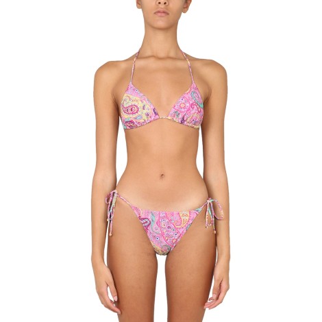 etro liquid paisley beach bikini