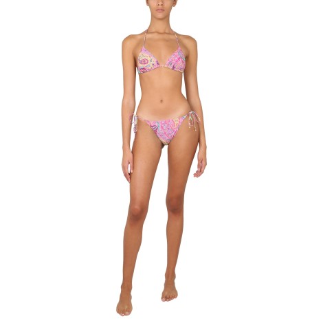 etro liquid paisley beach bikini