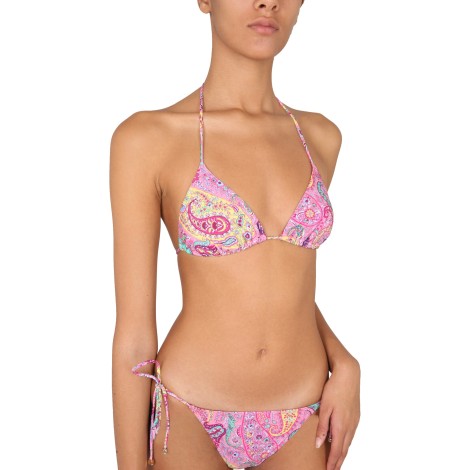 etro liquid paisley beach bikini