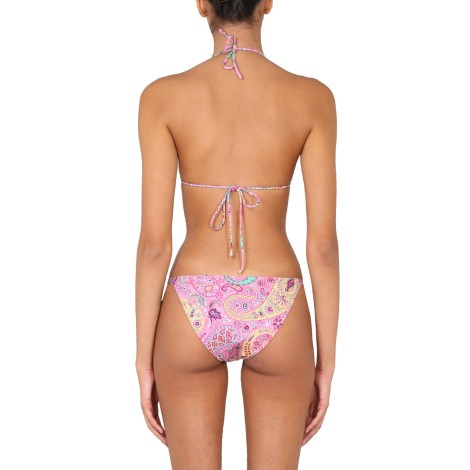 etro liquid paisley beach bikini