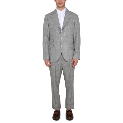 brunello cucinelli houndstooth pattern dress