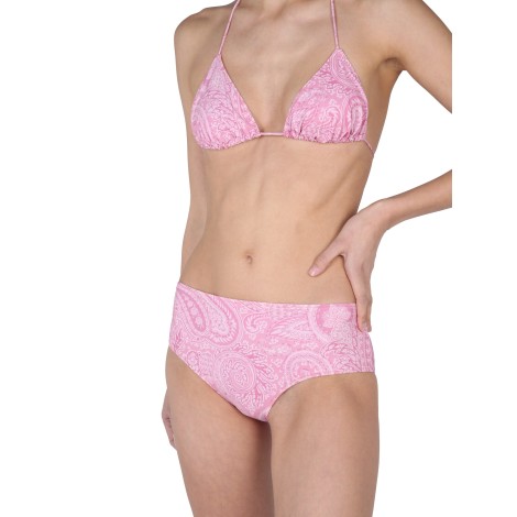 etro paisley pattern bikini