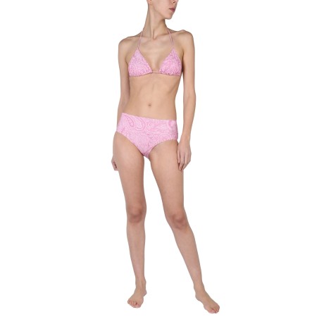 etro paisley pattern bikini