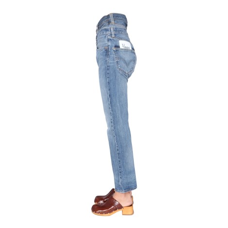 1/off double waisted jeans