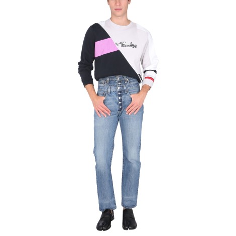 1/off double waisted jeans