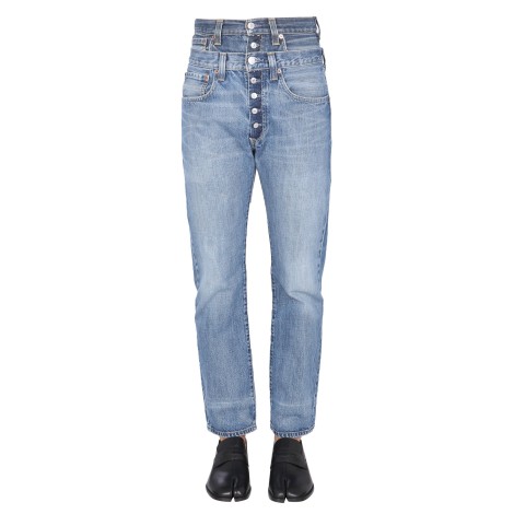 1/off double waisted jeans