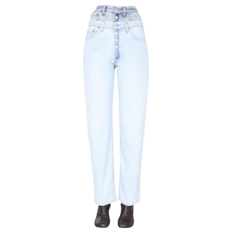 1/off double waisted jeans