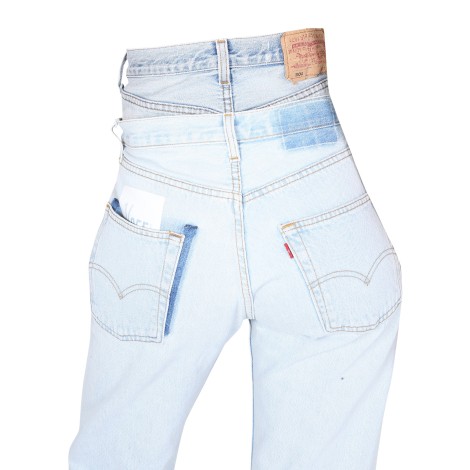 1/off double waisted jeans