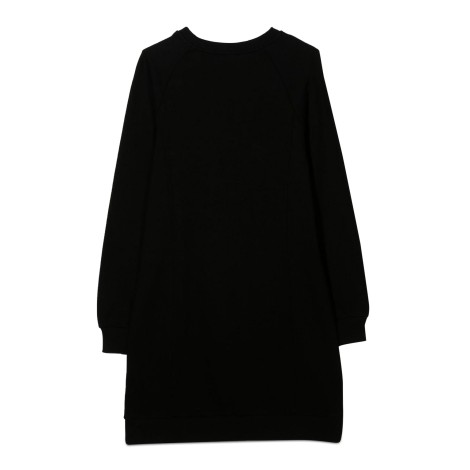 balmain gold buttons dress