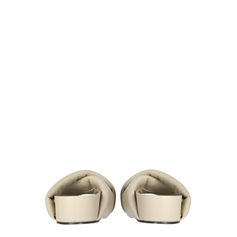 jil sander nappa sandals