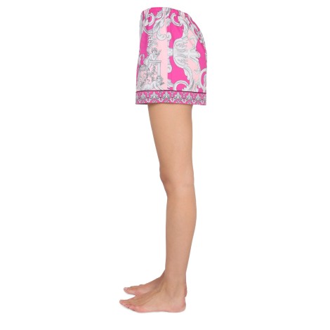 versace silver baroque pajama pants