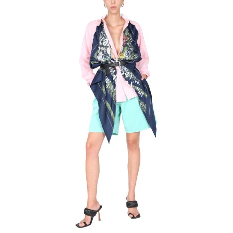 1/off drape remade shirt