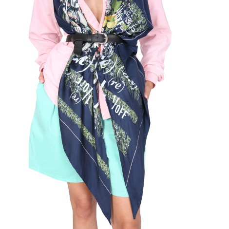 1/off drape remade shirt