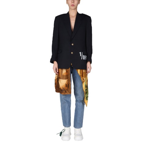 1/off jacket with scarf