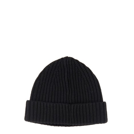 etro hat with logo patch
