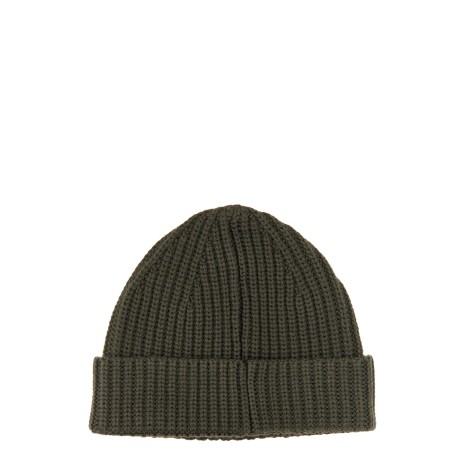 etro hat with logo patch