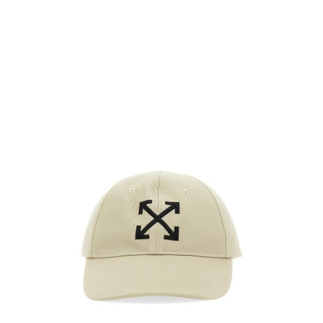 off-white baseball cap