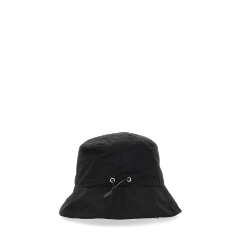 off-white bucket hat with logo