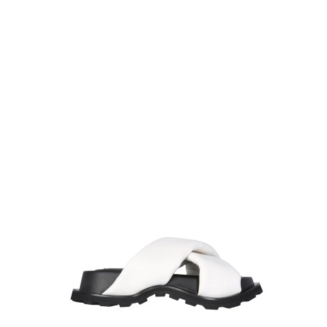 jil sander padded sandals
