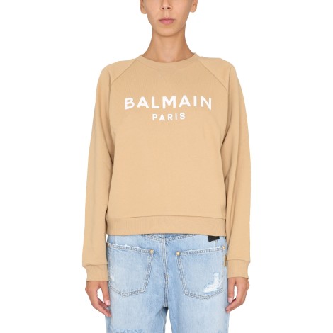 balmain sweatshirt with logo