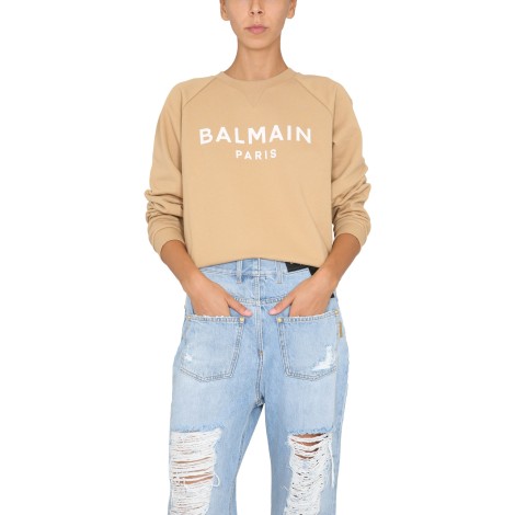 balmain sweatshirt with logo